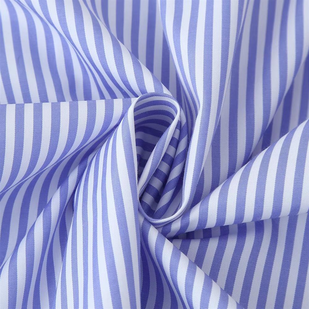 Spring/Summer 2025 Women's Fashion: Versatile Striped Shirt with Hollow Embroidery Design