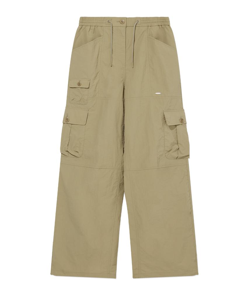COVERNAT WOMAN Multi Cargo Pants Beige