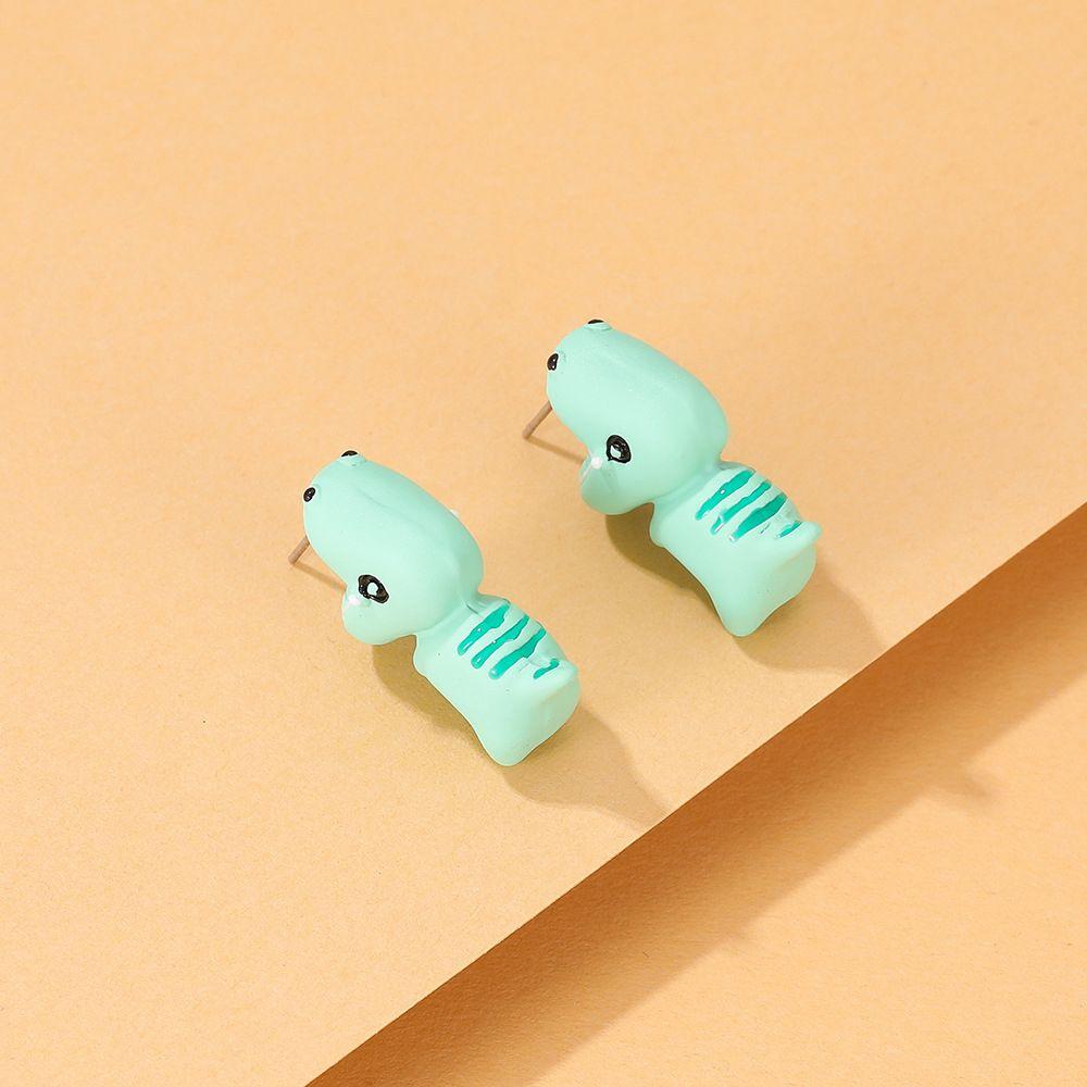 Fashion Design Pig 3D Animal Bite Earring Korean  Earrings Cartoon Stud Earrings Women Jewelry