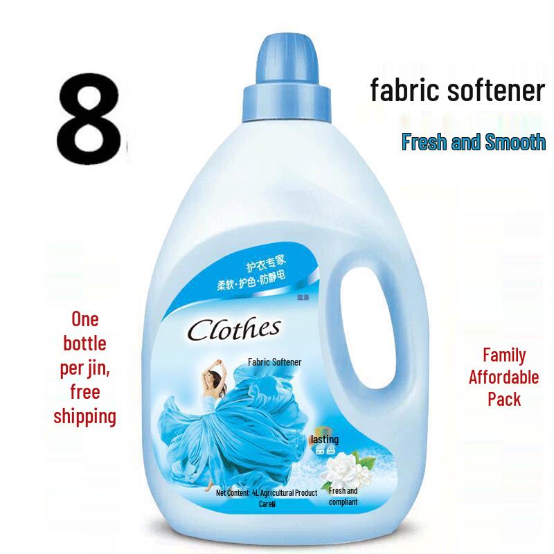 Lavender Fabric Softener 4L - Long-Lasting Fragrance, Anti-Static, Softening Care Liquid