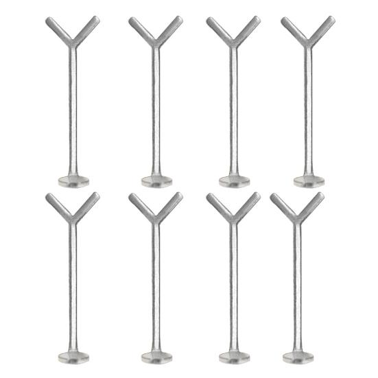 Heart Magnet Set Nail Art Tool with Y-Shaped Guide for DIY Manicure Professional Magnetic Rods for Heart-Shaped Patterns