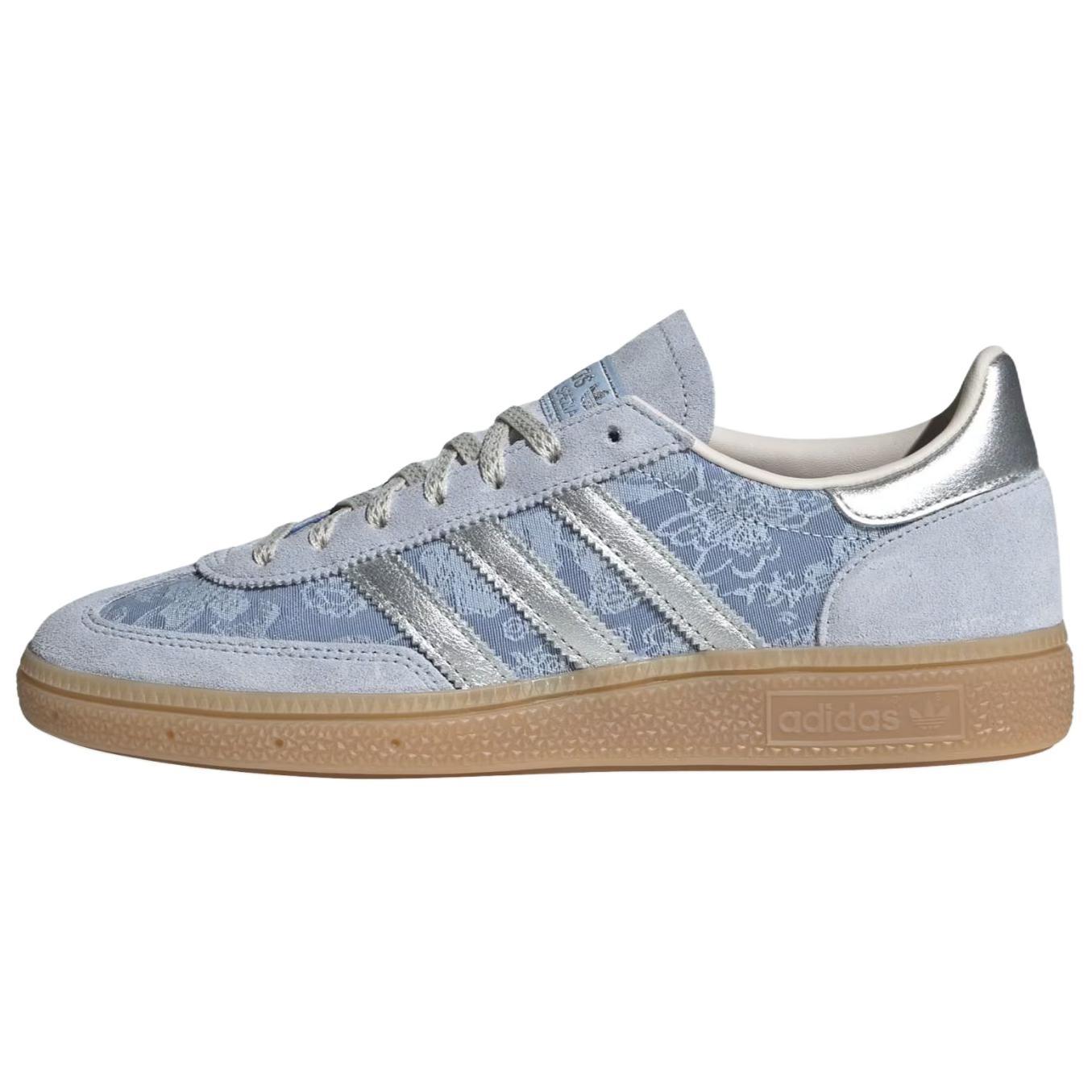(WMNS) adidas Handball Spezial  Crystal Sky Silver Metallic Chalk White  Women s IH4505 EU 36