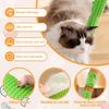 3 Pack Cat Self Groomer for Indoor Cats, Cat Self Groomer Corner Scratcher, Face Scratchers for Climbing Frames Table Legs