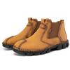 Herren Handgefertigte Echtleder Stiefel Große Größe Bequeme Stiefeletten für Herren Freizeitschuhe Outdoor Stiefel Chelsea Boots