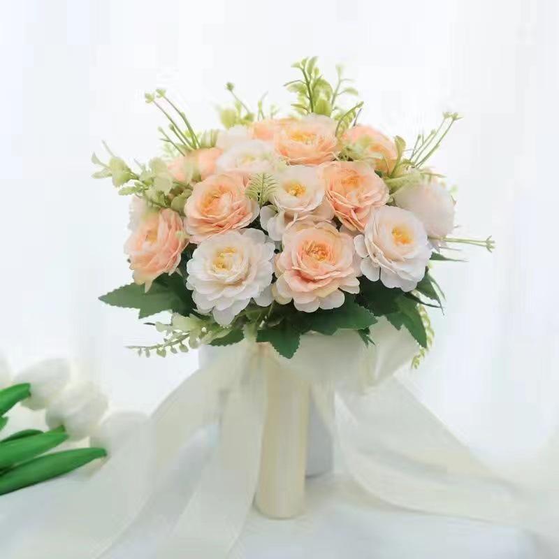 Koreanischer Waldstil Braut-Handstrauß für Hochzeit oder Foto-Requisiten