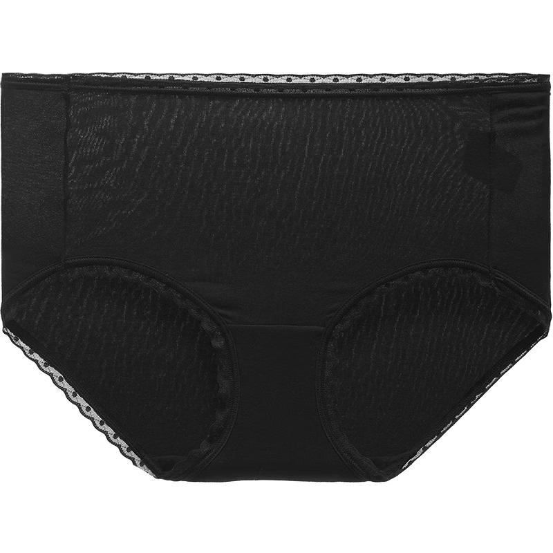 Anlifang Women's Mid-Waist Lace Briefs