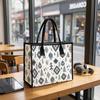Bohemian Forest Pattern Tote Bag Casual Large Capacity Daily Shoulder Handbag