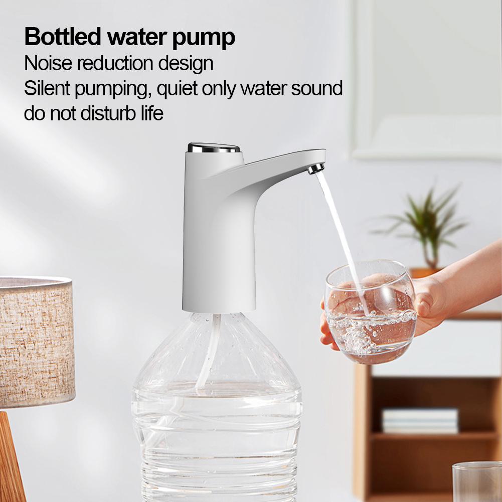 Multifunctional USB Barrel Water Dispensers Portable Intelligent Pumper 1200mA Tasteless Low Noise Operation for Travel Camping