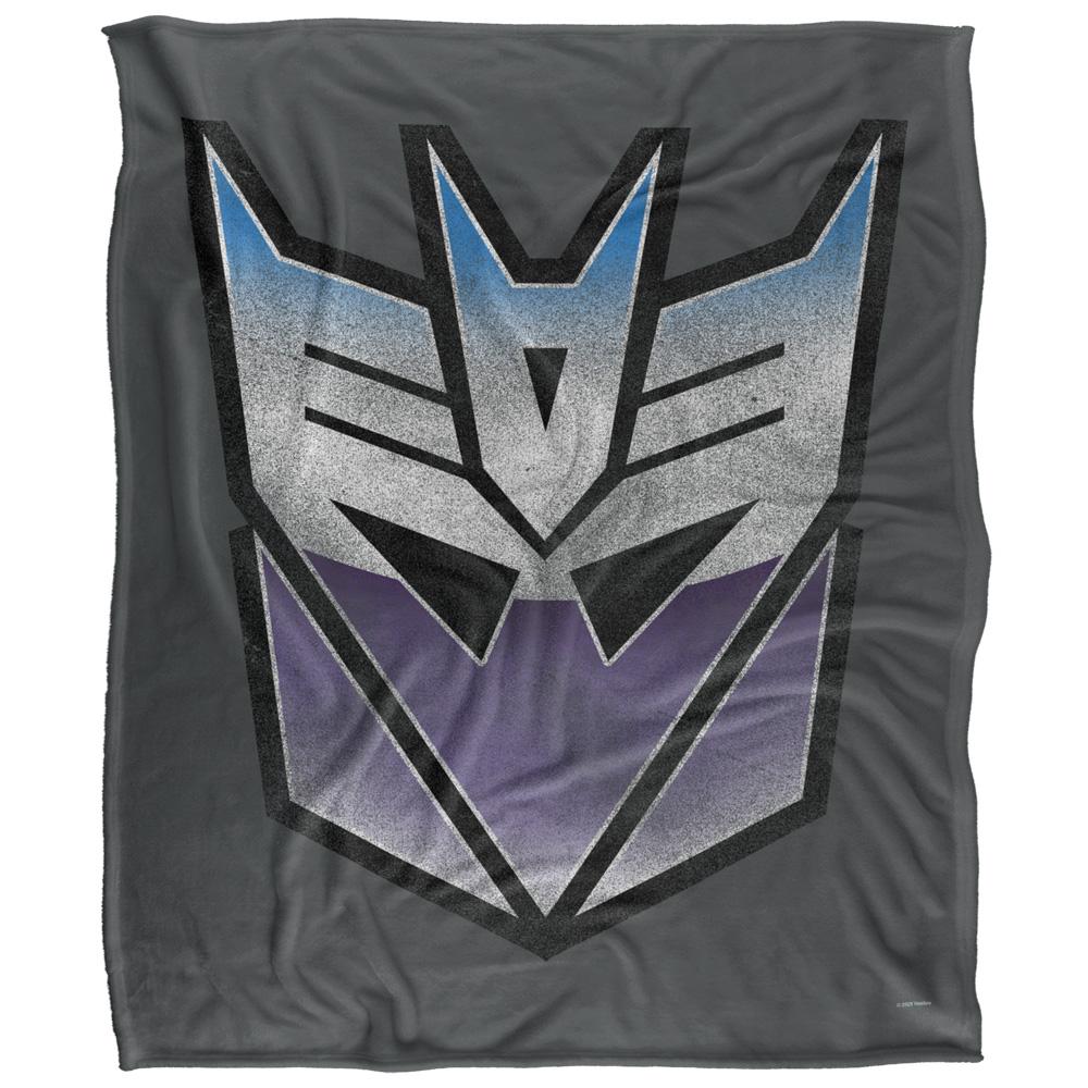 Transformers Vintage Logo Decepticons Blanket
