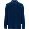 Men's Winter Mink Cashmere High Neck Sweater - Thick, Soft, Fashionable Knitted Pullover