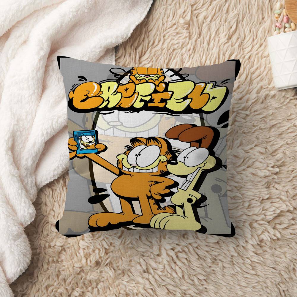 The GGarfieldMovie Lucky Dragon pillow cover sofa cushion cover home room decoration children gift