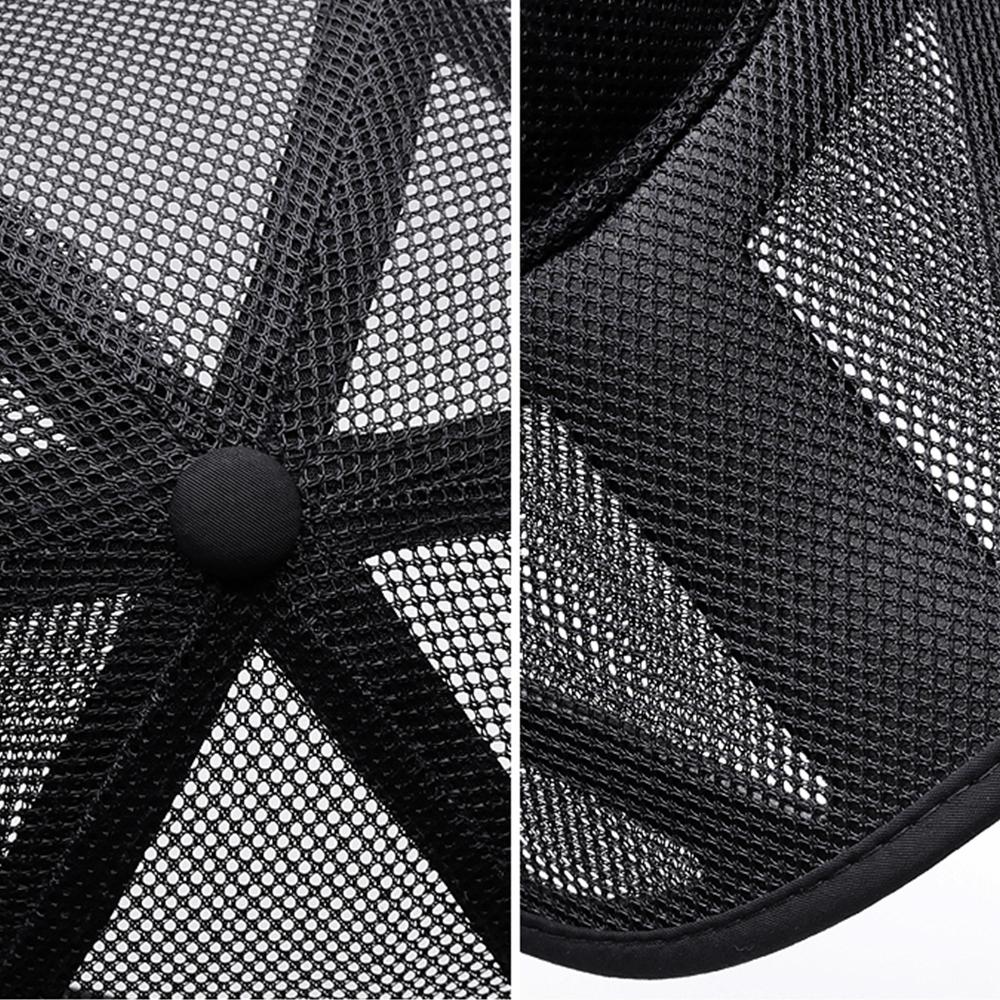 Lady Summer 100% Mesh Sun Cap Male Cool Trucker Hat Big Head Men Oversize Baseball Caps 56-60cm 60-65cm