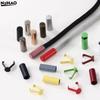 20Pcs/lot Alloy DIY Bag Shoes Garment Lanyard Accessories Metal Rope Ends Stopper Button Cord End Lock Cap Hanging Bell Buckle