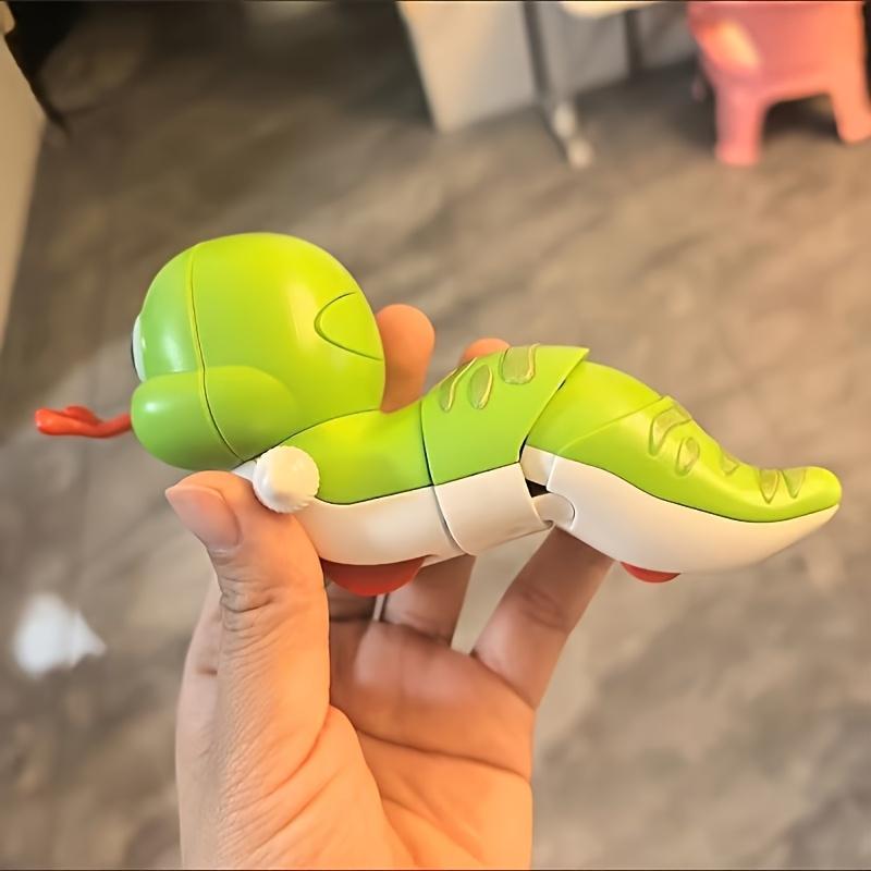Automatic Crawling Snake Toy Colorful Mechanical Crawling, Fun Action Interactive Learning Toy
