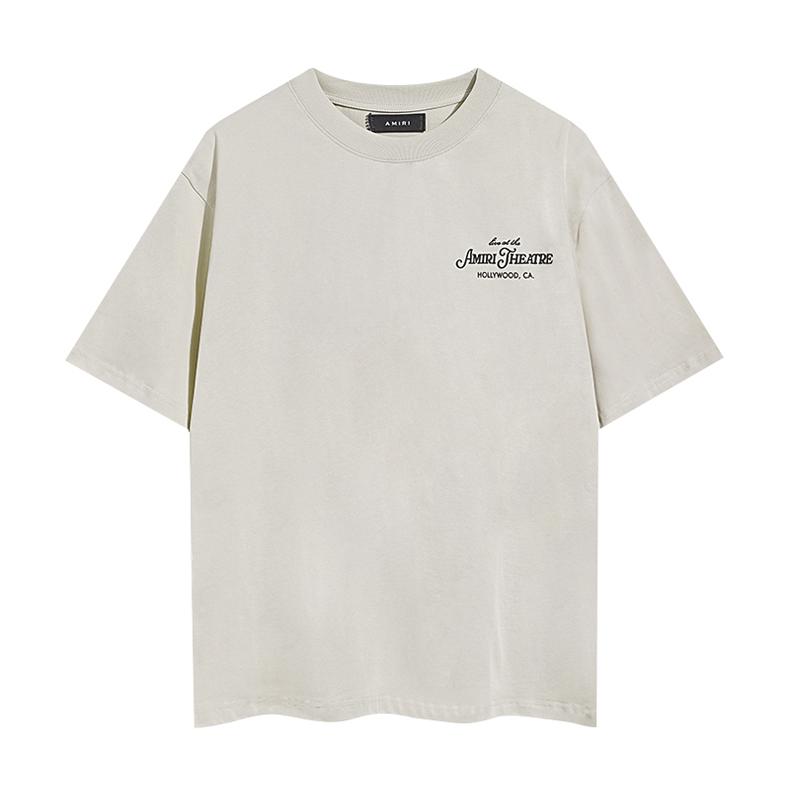 2068 Amiri 2025 Sommer Neu Herren- und Damen Locker Hochwertige Baumwolle Übergröße T-Shirt Partner-T-Shirt