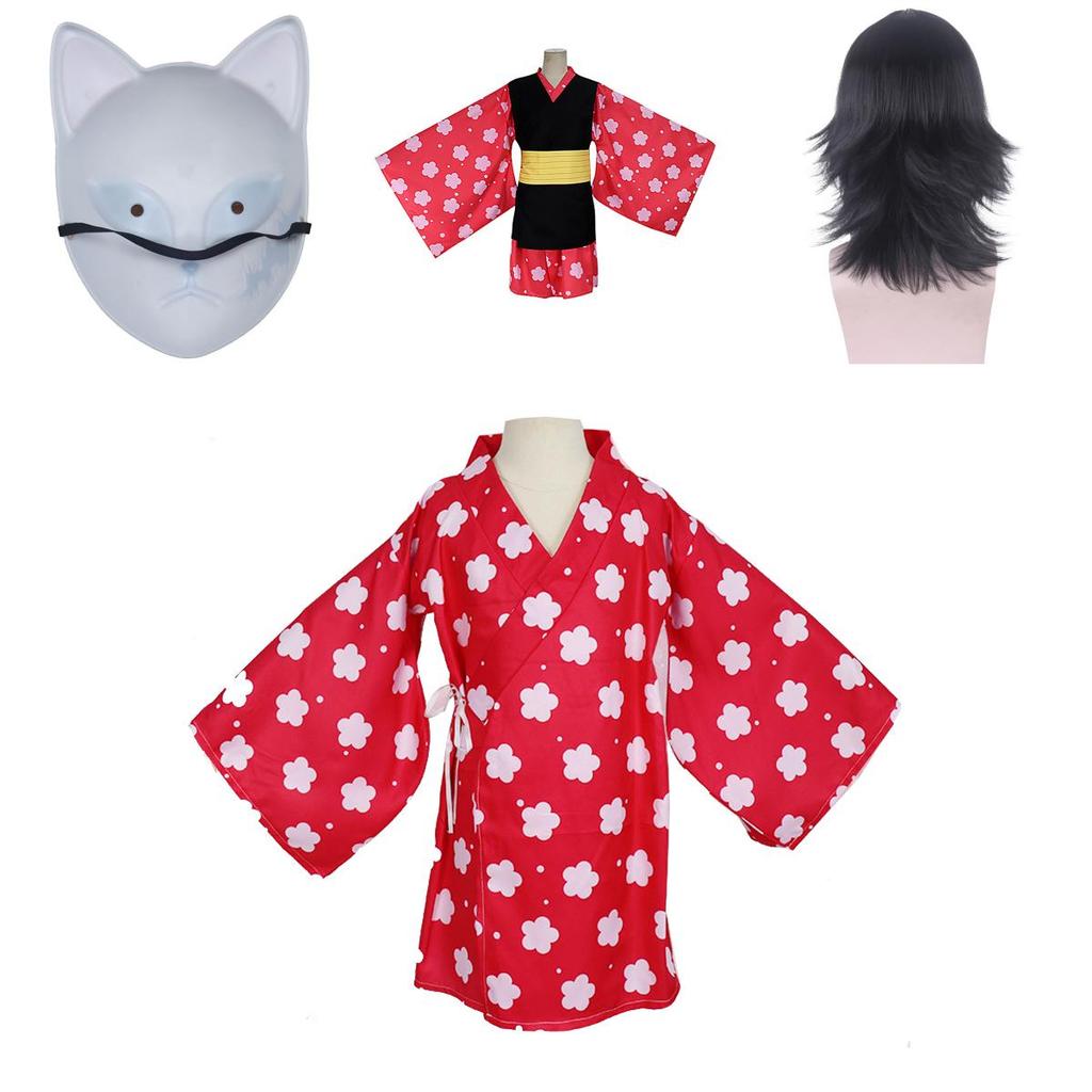 Exquisite Demon Slayer Kimetsu No Yaiba Makomo Cosplay Costume For Women With Perfect Stitches And Breathable Fabric
