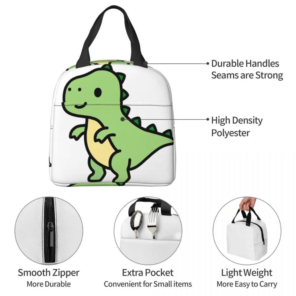 T Rex Insulated Lunch Bag for Women Kids Portable Food Boxes Thermal Lunch Box Tote