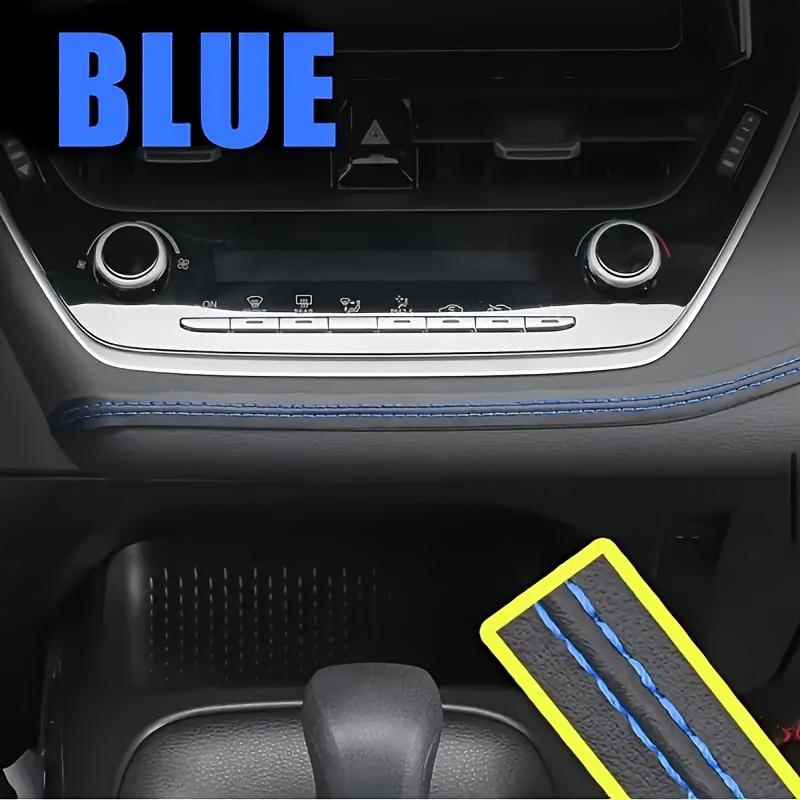 

1m Car Interior Trim Strip Car Gap Automobile Molding Line Universal Interior Decorative Accessories DIY Flexible Strip Garnish синий
