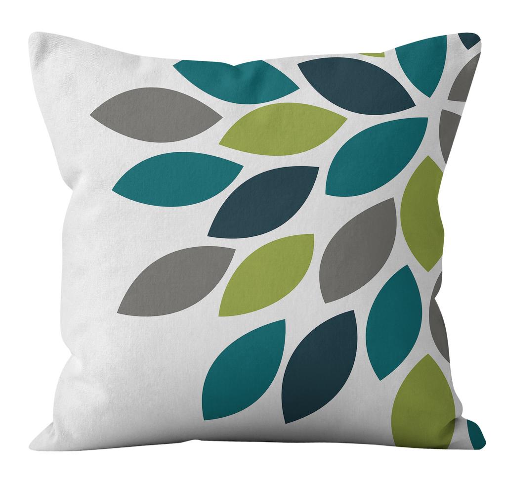 Leinenpflanze Kissenbezug Zuhause Sofa Kissenbezug