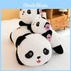 Cartoon Stuffed Panda Animal Short Plush Toy Lulls Children To Sleep As A Gift