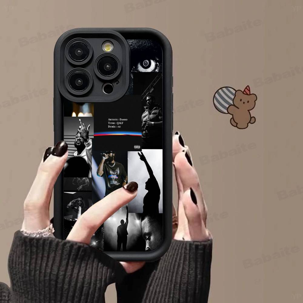 Damso Rapper Phone Case For IPhone 16 15 14 Plus 13 12 11 17 Pro Max Pro Soft Cover