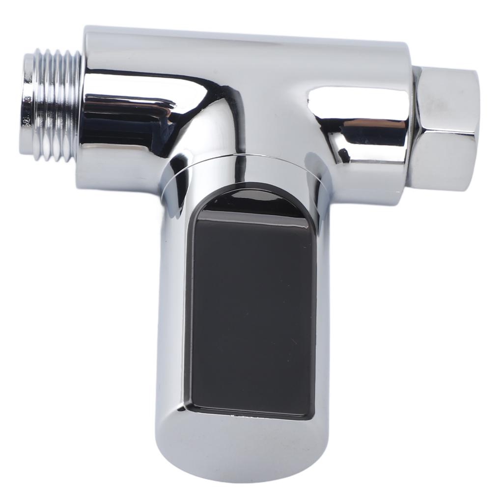 Shower Thermometer LED Display Water Temperature Meter Electroplate ABS Shower Water Thermometer