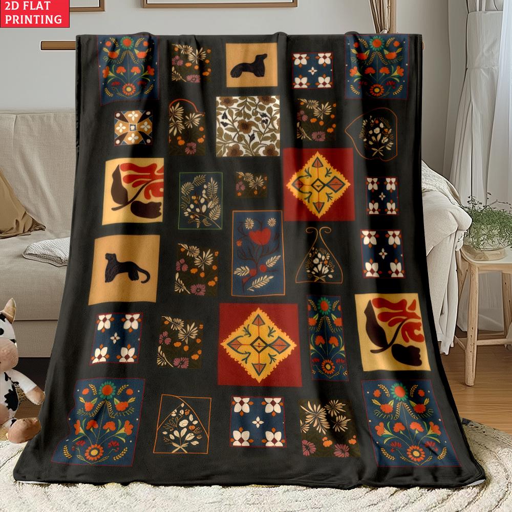 Till Min Mamma Print Flanellduk, Lila Ros Fjäril Varm Pläd, Morsdagspresent från Dotter, Mysig Säng Soffa Filt