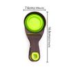 Collapsible Dog Food Scoop Pet Bag Clip Outdoor Bowl Measuring Cup Cat Food Sealing Clip Multifunctional Convenient Pet Supplies
