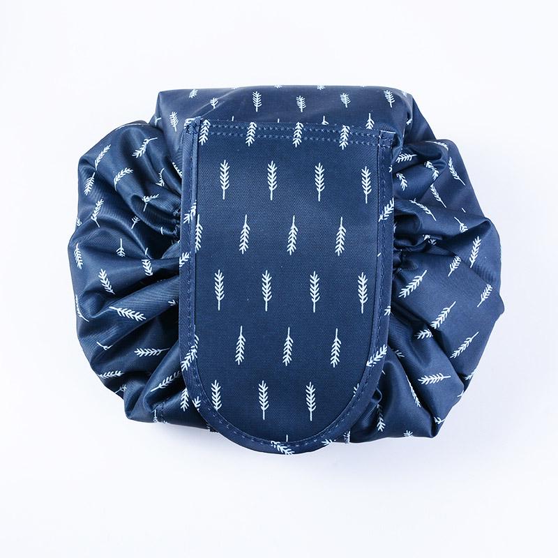 flamingo drawstring makeup bag