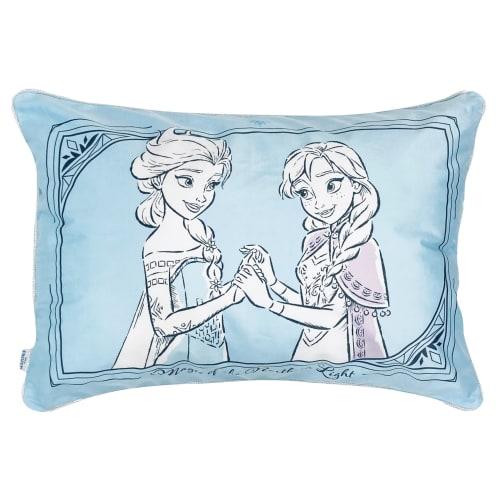 MORIPiLO Disney Pillowcase (Frozen Pillowcase for Parents and Children) Princess Elsa Blue 43x63cm Merchandise Plush Toy Cover Adult Cute Soft Zippere