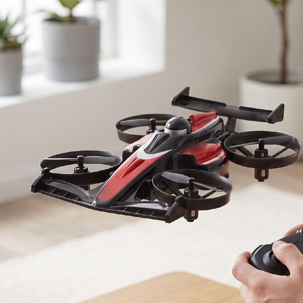 2.4G RC Flying Car, Headless Land Air RC Car with 360 degrees Stunt Flip, Altitude Hold, One Key Takeoff and Landing,
