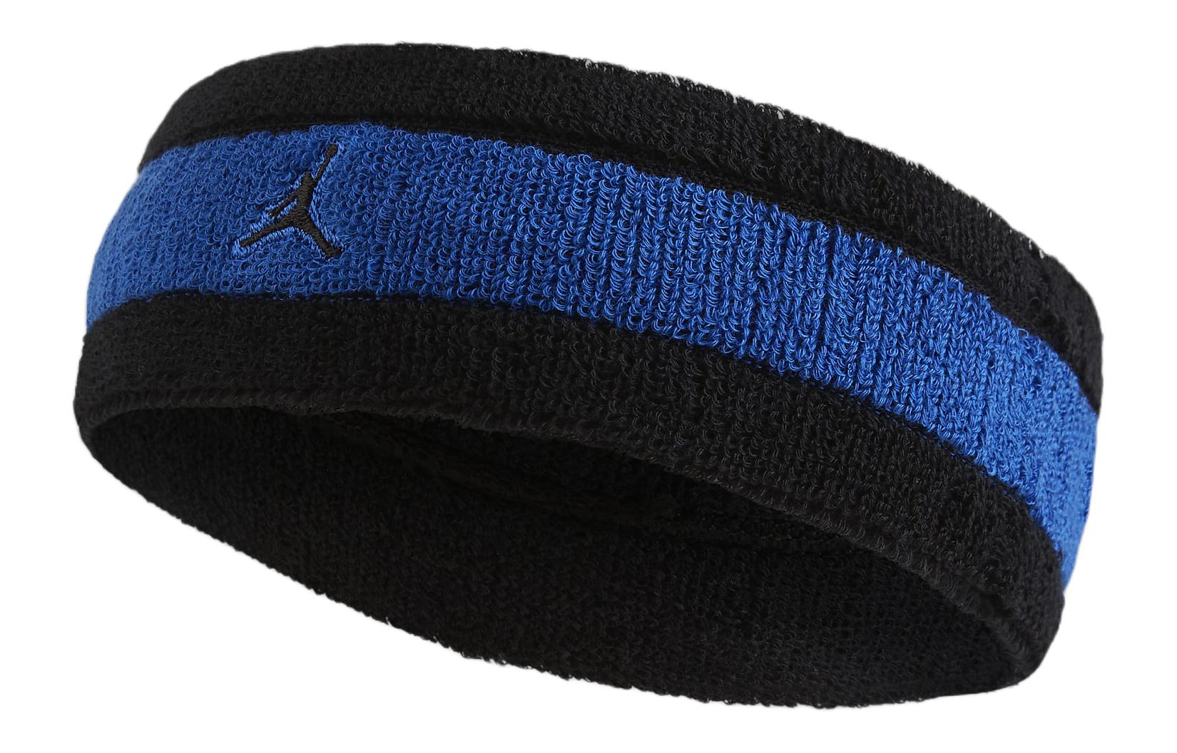 Хлопковые повязки на голову Jordan Унисекс Черные DV4210-048 F