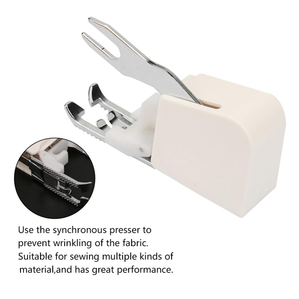 Zinc Alloy Synchronous Feeding Presser Foot Plastic Professional Walking Foot Universal Low Shank Even Feeding Presser Foot