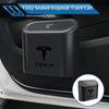 Car Valve Door Trash Can Waterproof Garbage Storage Bucket For Tesla Model 3 Y S X 2021 Roadster Cybertruck Juguete