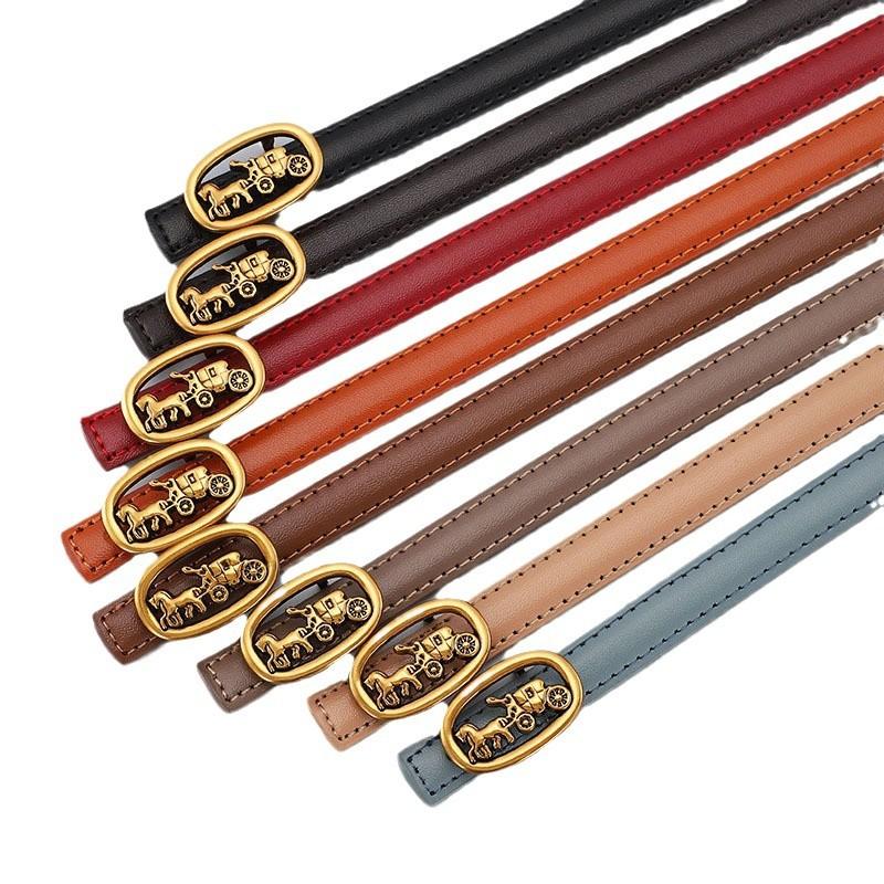 Curea nouă de piele de vacă pentru femei, rochie casual cu curea, curea subțire pentru costum pentru femei, curea pentru femei