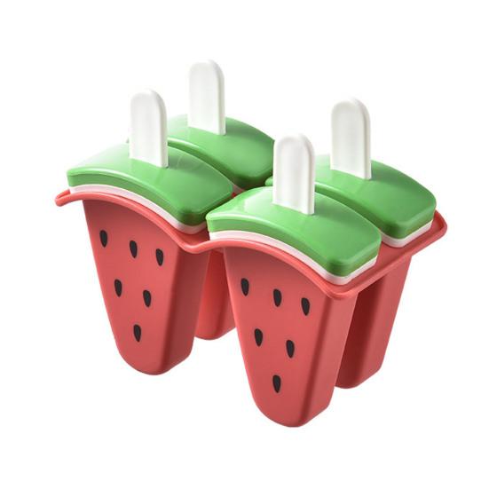

Ice Cube Mold Fruit Shape Summer Party Ice Tray Easy Release Spill-Proof Design Picnic Ice Cube Maker DIY Popsicle M