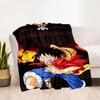One Piece Adventure Suitable Blanket for Offices, Travel, Living Rooms Also a Good Gift for Friends and Family Suitable for All Seasons.