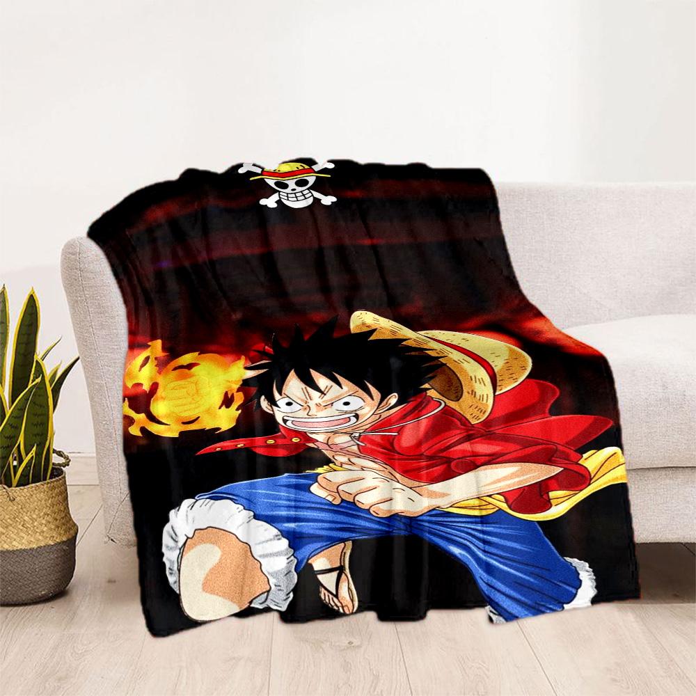 One Piece Adventure Suitable Blanket for Offices, Travel, Living Rooms Also a Good Gift for Friends and Family Suitable for All Seasons.