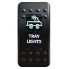 Green Led Light Bar Rocker Switch SPST 5Pins/DPDT 7Pins For Car Marine Boat IP68 NARVA Carling ARB Auto Parts Camper Replacement Switches4