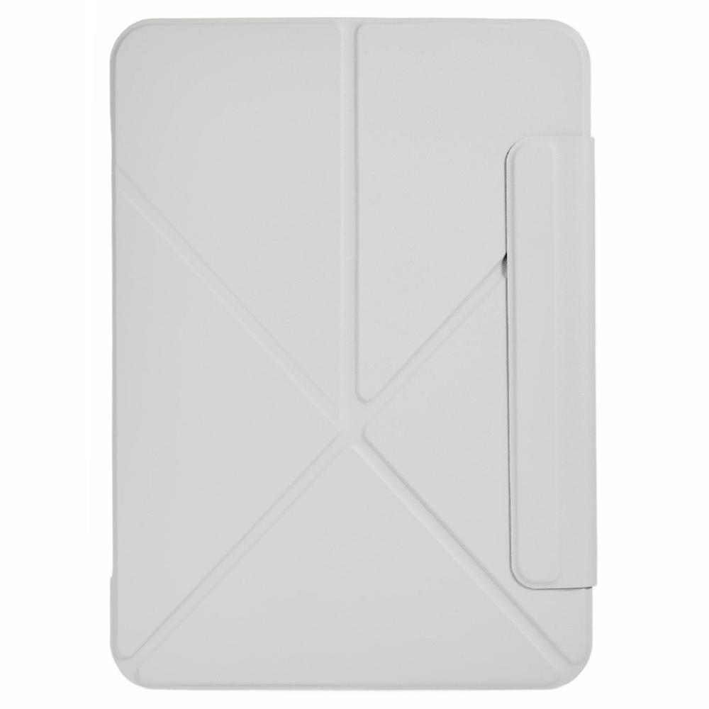 For iPad (2025)/iPad 10.9 (2022) Case Y-Shape Stand PU Leather Flip Tablet Cover with Auto Wake/Sleep