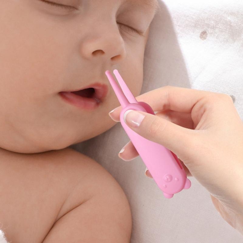 Baby Nose Cleaning Tool Hygienic Plastic Clip For Newborns Travel Friendly Design Easy To Use Infant Care Essential