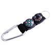 One/3/5PCS Mini Keychain Thermometer Multifunction Camping Compass Thermometer Outdoor Climbing Temperature Tester Survival Device