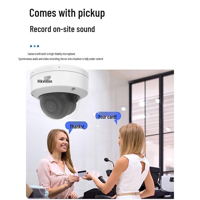 

Hikvision 2MP PoE Smart Electric Zoom Dome Camera CN plug (adapter included)