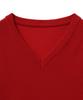NOIRER Silky V-Neck Knit (Red)