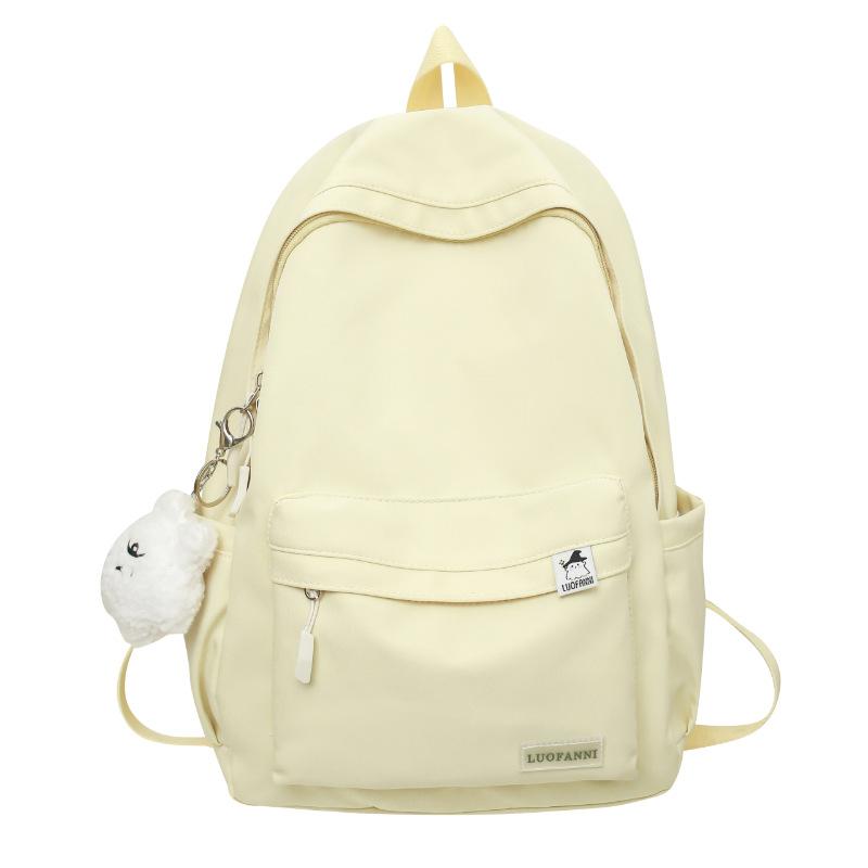 Schoolbag schoolbag junior high school girls high school girls college students 1011 new simple backpack ins style high value niche
