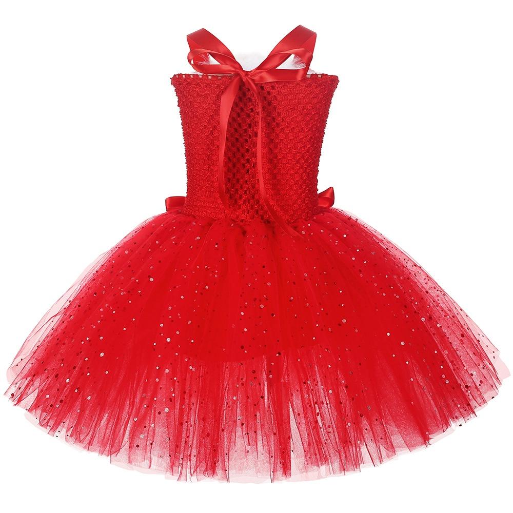 Christmas Tutu Dress For Girls European American Style Soft And Safe Suitable For All Seasons