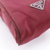 PRADA 2WAY waist bag Shoulder Bag MV583 CERISE Red Nylon Women Used