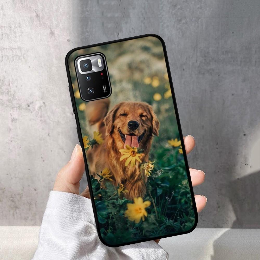 

Cute Labrador Dog Phone Case For Redmi Note 4 X 5 A 6 7 8 T 9 9S 10 11 11S 11Epro Poco M3 pro Redmi Note 9 4G