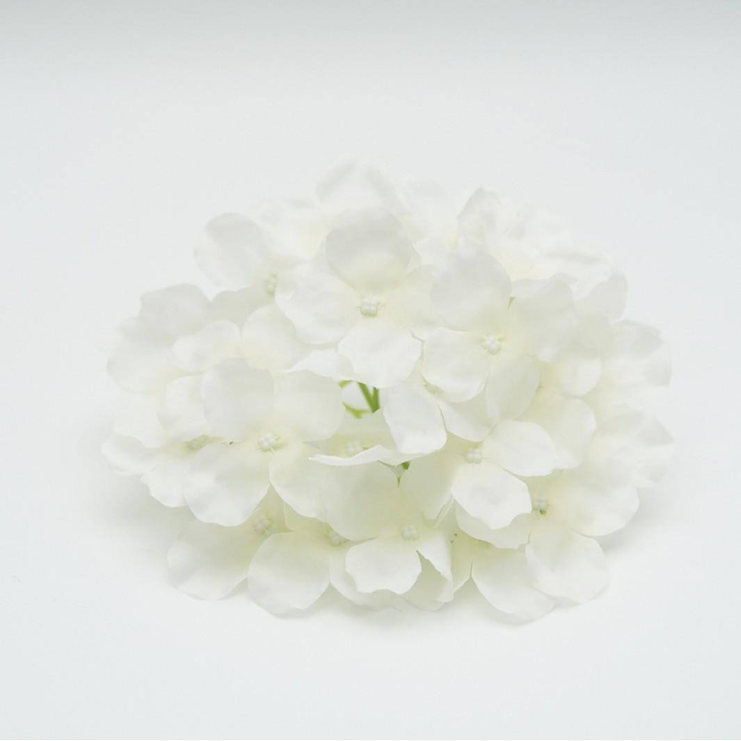 

1 Pcs Colorful Decorative Flower Wedding Party Luxury Artificial Hydrangea Silk DIY Flower Decoration Vase Artificial Flowers білий