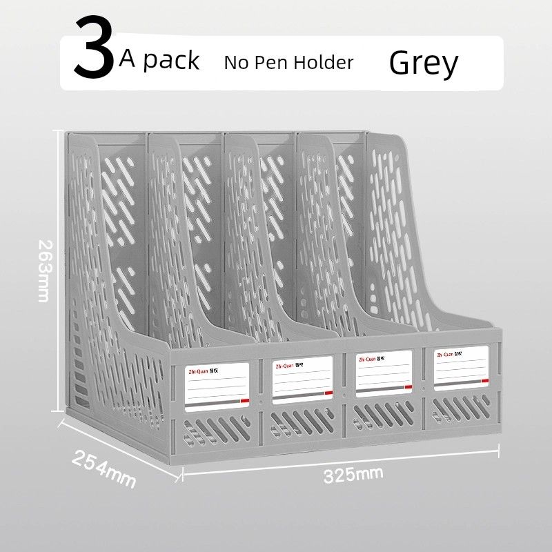 File Rack File Storage Box Storage Rack File Column File Box Office Desk Supplies File Shelf File Tray Desk Folder Surface Book Stand Book Stand File